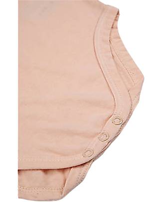 Bobo Choses Body Manica Corta Fiore - Rosa Chiaro - 100% Cotone Body Manica Corta