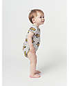 Bobo Choses Body Manica Corta Mr. Birdie - Grigio Chiaro - Cotone Body Manica Corta