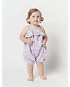 Bobo Choses Body Pagliaccetto Onde - Lavanda - 100% Cotone Organico Salopette