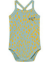Bobo Choses Body Senza Maniche Impronte - Cotone Bio Elasticizzato Body Manica Corta
