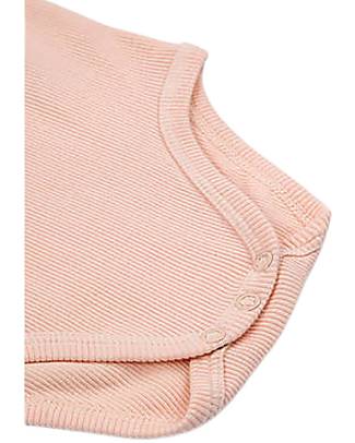 Bobo Choses Body Smanicato Pellicano - Rosa Chiaro - Cotone Body Manica Corta
