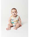 Bobo Choses Body Smanicato Pesci Multicolore - Bianco - Cotone BCI Body Manica Corta