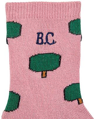 Bobo Choses Calzini Lunghi - Alberi - Rosa - Cotone Calzini