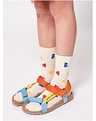 Bobo Choses Calzini Media Lunghezza - B C All Over - Grigio Chiaro Calzini