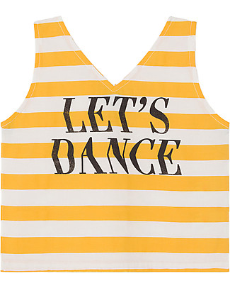 Bobo Choses Canotta Let's Dance - 100% Cotone T-Shirt e Canotte