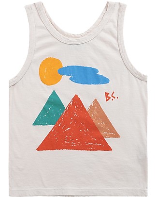 Bobo Choses Canotta - Panorama - 100% Cotone Bio T-shirt