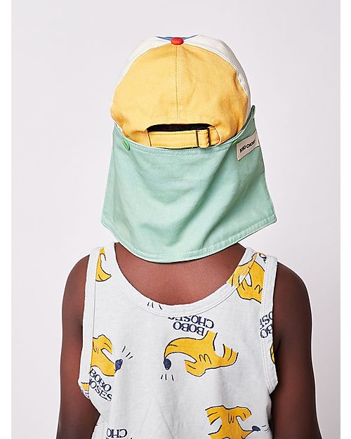 Bobo Choses Cappellino Estivo - con Protezione per il Sole - Multicolor - 100% Cotone Bio Cappelli Estivi