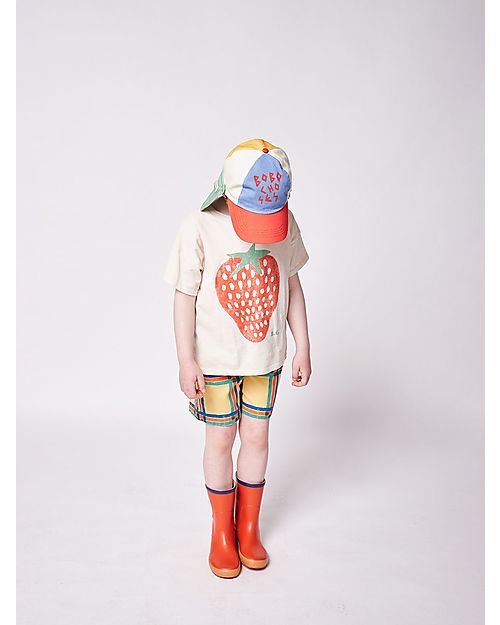 Bobo Choses Cappellino Estivo - con Protezione per il Sole - Multicolor - 100% Cotone Bio Cappelli Estivi