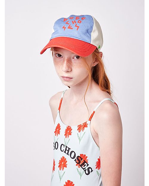 Bobo Choses Cappellino Estivo - con Protezione per il Sole - Multicolor - 100% Cotone Bio Cappelli Estivi