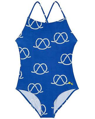 Bobo Choses Costume Intero Marinaio - Blu - Poliestere Riciclato Costumi Interi