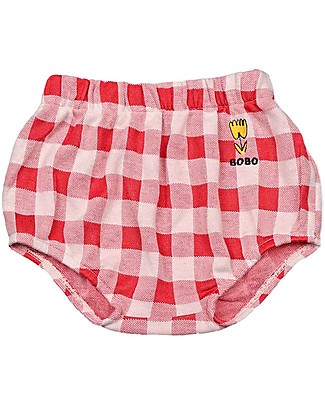 Bobo Choses Culotte Vichy - Quadri - 100% Cotone bio Pantaloni Corti