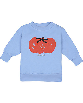 Bobo Choses Felpa Baby Pomodoro - Azzurro - 100% Cotone bio Felpe