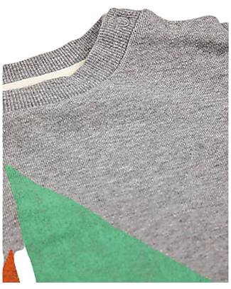Bobo Choses Felpa Barca - Grigio Chiaro - 100% Cotone BCI Felpe