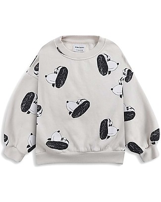 Bobo Choses Felpa Cagnolino - Bianco panna - 100% Cotone organico Felpe
