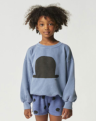 Bobo Choses Felpa Cappello - Blu - 100% Cotone Bio Felpe