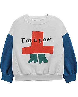 Bobo Choses Felpa - I'm A Poet - 100% Cotone Bio Felpe