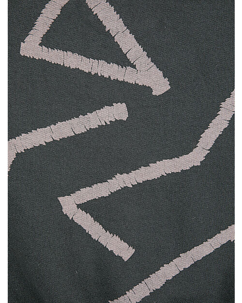 Bobo Choses Felpa Maniche Lunghe - Stampa Righe - Grigio Scuro - 100% Pile di Cotone Bio Felpe