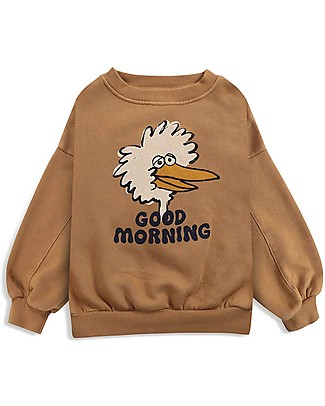 Bobo Choses Felpa Pennuto - Bronzo - 100% Cotone organico Felpe