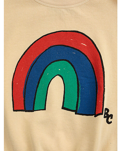 Bobo Choses Felpa Rainbow - Giallo Chiaro - 100% Cotone Felpe