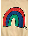 Bobo Choses Felpa Rainbow - Giallo Chiaro - 100% Cotone Felpe