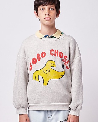 Bobo Choses Felpa - Sniffy Dog - 100% Cotone BCI Felpe
