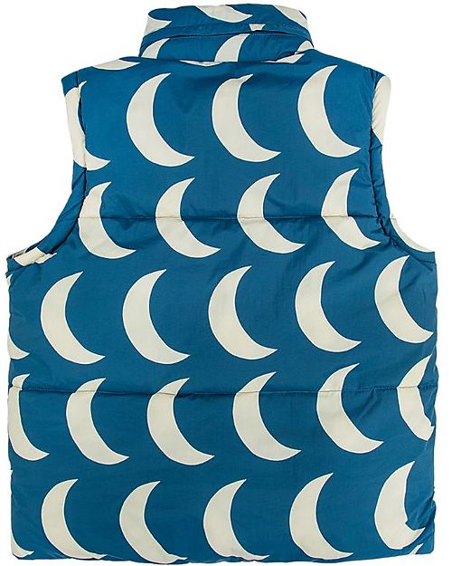 Bobo Choses Giacca a Vento Imbottita Moon Big - Blu - Materiale Riciclato! Piumini