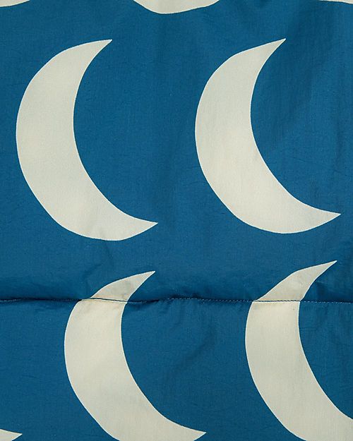 Bobo Choses Giacca a Vento Imbottita Moon Big - Blu - Materiale Riciclato! Piumini
