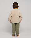 Bobo Choses Giacca Teddy con Bottoni - Color Block - Panna - 100% Materiale Riciclato Giacche