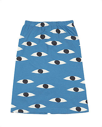 Bobo Choses Gonna Lunghezza Media Occhi - Blu - 100% cotone bio Gonne