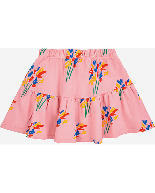 Bobo Choses Gonna Volant Fireworks - Rosa - 100% Cotone Bio Gonne_