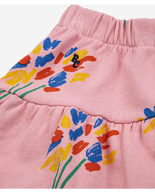 Bobo Choses Gonna Volant Fireworks - Rosa - 100% Cotone Bio Gonne_