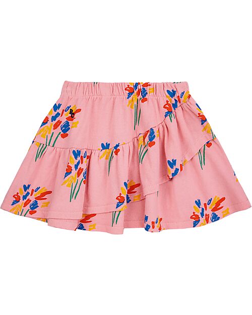Bobo Choses Gonna Volant Fireworks - Rosa - 100% Cotone Bio Gonne_