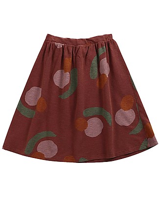 Bobo Choses Gonnellina Frutta - Rosso - 100% Cotone organico Gonne_