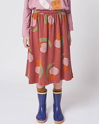 Bobo Choses Gonnellina Frutta - Rosso - 100% Cotone organico Gonne_