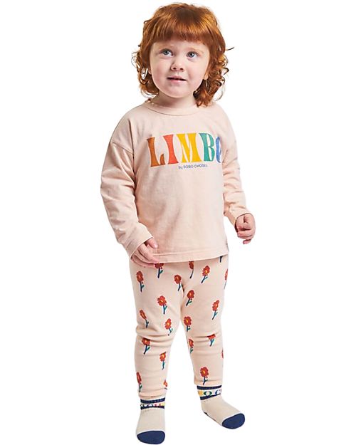 Bobo Choses Leggings - Fiori - Pesca Leggings