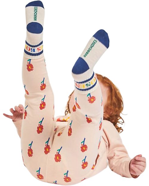 Bobo Choses Leggings - Fiori - Pesca Leggings