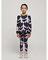 Bobo Choses Leggings - Fiori Retrò - Lavanda - Cotone Bio Leggings