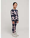 Bobo Choses Leggings - Fiori Retrò - Lavanda - Cotone Bio Leggings