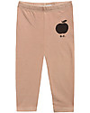 Bobo Choses Leggings Mela - Caramello -  Cotone Bio Elasticizzati Leggings