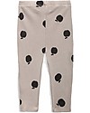 Bobo Choses Leggings Mele - Caffè e Latte - Cotone Bio Elasticizzati Leggings