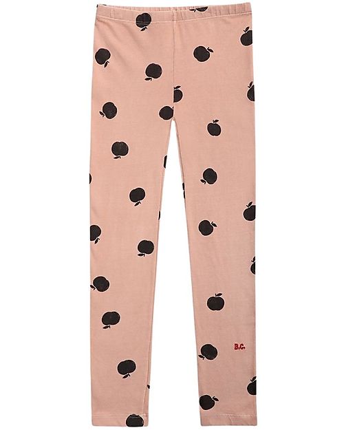 Bobo Choses Leggings - Poma All Over - Rosa - Cotone Bio Leggings