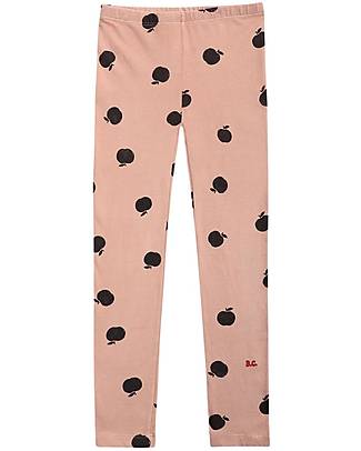 Bobo Choses Leggings - Poma All Over - Rosa - Cotone Bio Leggings