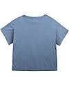 Bobo Choses Maglia a Maniche Corte - Poma - Blu - 100% Cotone T-shirt