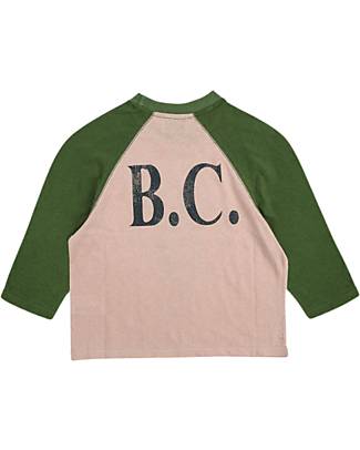 Bobo Choses Maglia a Maniche Lunghe - Cat O'Clock - Multicolore - 100% Cotone Organico Maglie Manica Lunga
