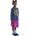 Bobo Choses Maglia a Maniche Lunghe - Forever Now - Blu - 100% Cotone Organico Maglie Manica Lunga
