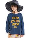 Bobo Choses Maglia a Maniche Lunghe - Forever Now - Blu - 100% Cotone Organico Maglie Manica Lunga