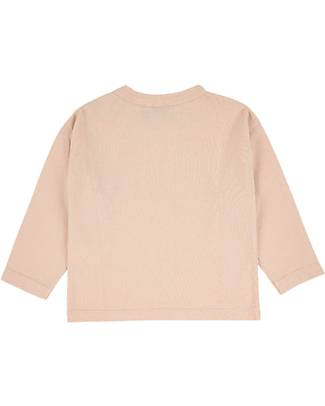 Bobo Choses Maglia a Maniche Lunghe - Limbo - Pesca - 100% Cotone Organico Maglie Manica Lunga