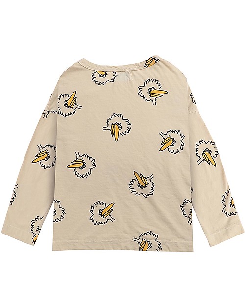 Bobo Choses Maglia a maniche lunghe Pennuto - Giallo soia - 100% Cotone organico Maglie Manica Lunga