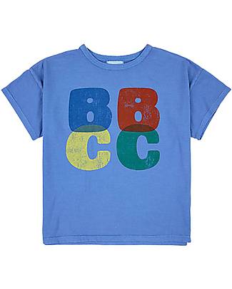 Bobo Choses Maglia Manica Corta BBCC - Blu - 100% Cotone Organico T-shirt
