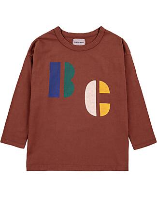 maglia t shirt cotone organic smile spugna bimba